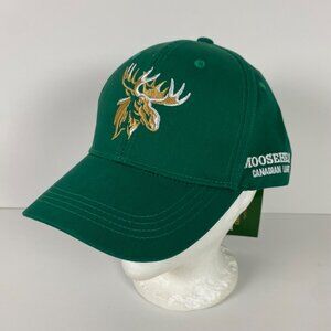 NWT Moosehead Breweries Lager Beer Snapback Hat Cap